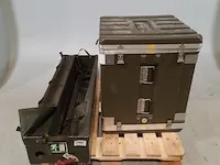 Flightcase en 1x transportkist - afbeelding 1 van  11