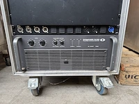 Flightcase met dynacord pm 2600 versterker - afbeelding 2 van  7