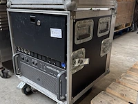 Flightcase met dynacord pm 2600 versterker - afbeelding 5 van  7