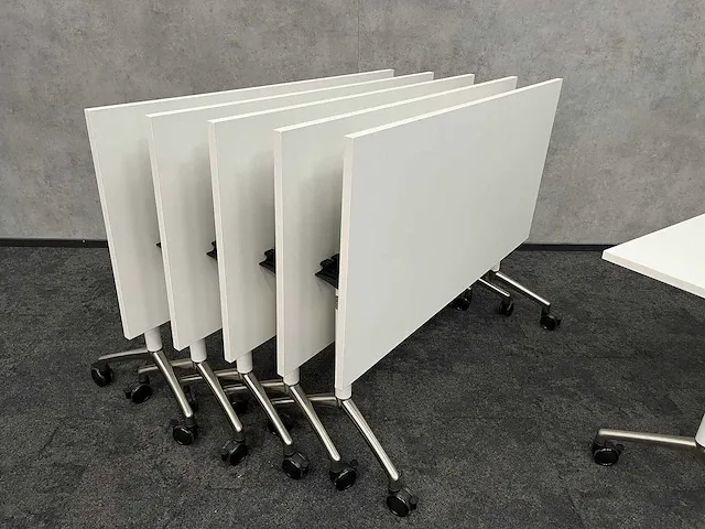 Flip flop - verrijdbare klaptafel 140x70 (6x) - afbeelding 5 van  12