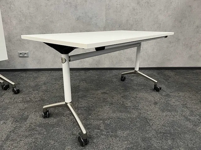 Flip flop - verrijdbare klaptafel 140x70 (6x) - afbeelding 6 van  12