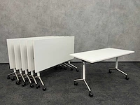 Flip flop - verrijdbare klaptafel 160x80 (8x)