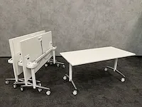 Flip & nest - verrijdbare klaptafel 160x80 (5x) - afbeelding 5 van  13