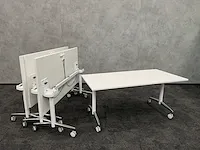 Flip & nest - verrijdbare klaptafel 160x80 (5x) - afbeelding 1 van  13