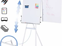 Flipchart whiteboard 60 x 90cm incl. toebehoren - afbeelding 1 van  8