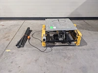 Flipover tafel/afkortzaag 250mm 230v dewalt, dw743n-qs, bouwjaar 2017 - afbeelding 1 van  7