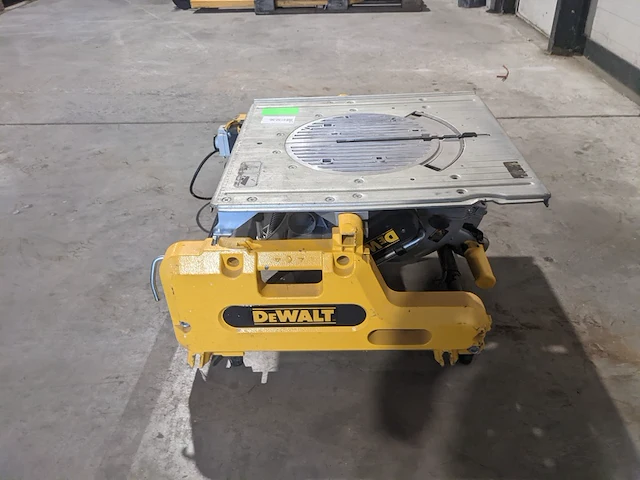 Flipover tafel/afkortzaag 250mm 230v dewalt, dw743n-qs, bouwjaar 2017 - afbeelding 3 van  7