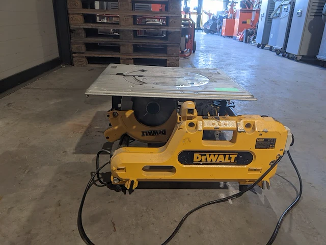 Flipover tafel/afkortzaag 250mm 230v dewalt, dw743n-qs, bouwjaar 2017 - afbeelding 4 van  7