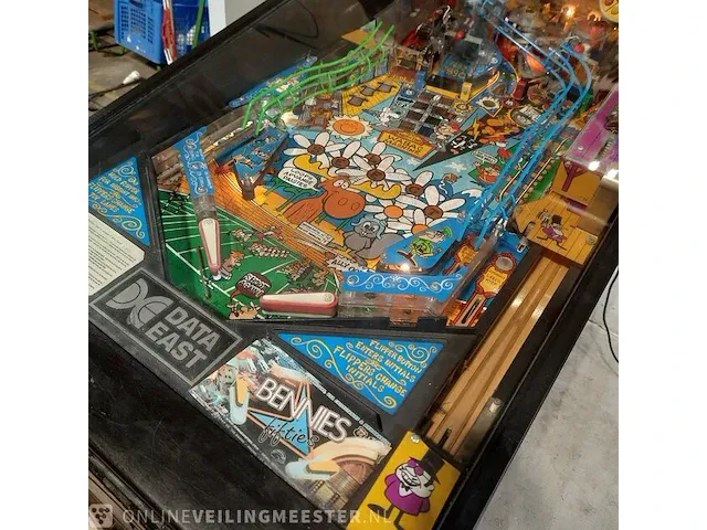 Flipperkast data east pinball, inc, the adventures of rocky&bullwinkle, bouwjaar 1993 - afbeelding 3 van  19