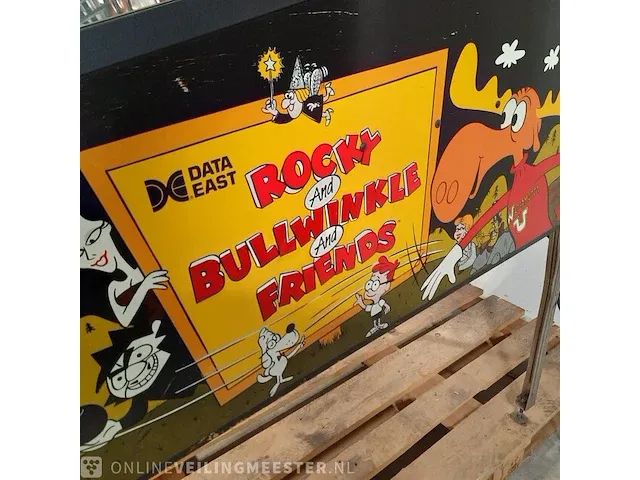 Flipperkast data east pinball, inc, the adventures of rocky&bullwinkle, bouwjaar 1993 - afbeelding 4 van  19