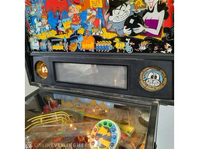Flipperkast data east pinball, inc, the adventures of rocky&bullwinkle, bouwjaar 1993 - afbeelding 11 van  19