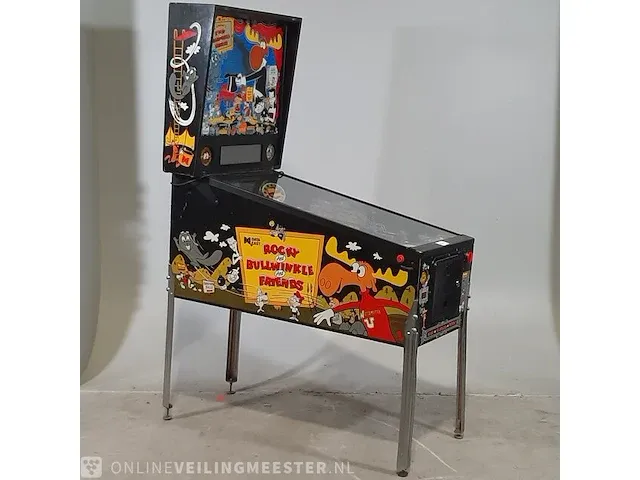 Flipperkast data east pinball, inc, the adventures of rocky&bullwinkle, bouwjaar 1993 - afbeelding 1 van  19