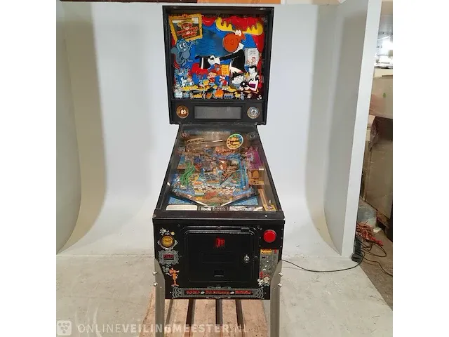 Flipperkast data east pinball, inc, the adventures of rocky&bullwinkle, bouwjaar 1993 - afbeelding 12 van  19