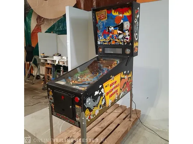 Flipperkast data east pinball, inc, the adventures of rocky&bullwinkle, bouwjaar 1993 - afbeelding 14 van  19