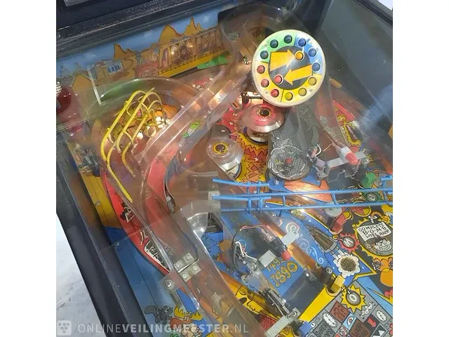Flipperkast data east pinball, inc, the adventures of rocky&bullwinkle, bouwjaar 1993 - afbeelding 17 van  19