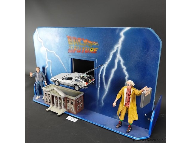 Flipperkast opzetstuk (topper) voor back2 the future pinball. - afbeelding 4 van  11