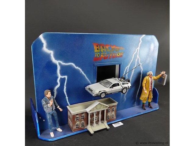 Flipperkast opzetstuk (topper) voor back2 the future pinball. - afbeelding 5 van  11