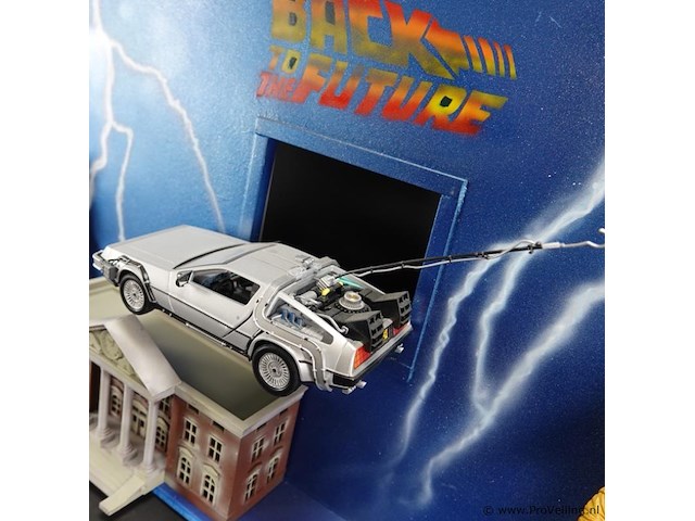 Flipperkast opzetstuk (topper) voor back2 the future pinball. - afbeelding 10 van  11