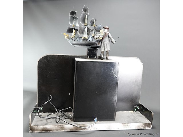 Flipperkast opzetstuk (topper) voor kast pirates of the caribbian - afbeelding 2 van  11