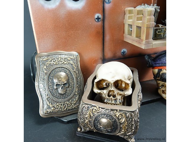 Flipperkast opzetstuk (topper) voor kast pirates of the caribbian - afbeelding 6 van  11