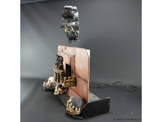 Flipperkast opzetstuk (topper) voor kast pirates of the caribbian - afbeelding 11 van  11