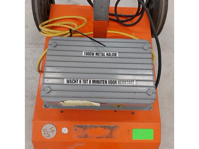 Floodlight 1000w 230v allmand, pal1000w2 50hz, bouwjaar 2014 - afbeelding 6 van  9
