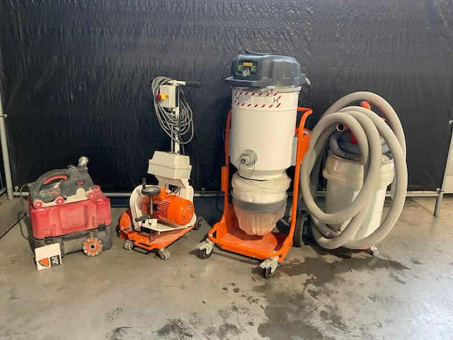 Floor iq & agp sleuvenfreesmachineset met stofafzuiging - afbeelding 1 van  18
