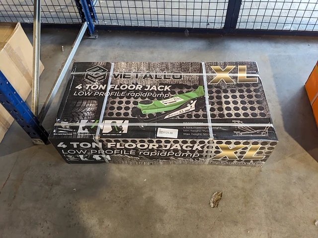Floorjack - krik, metallo, xl 4 ton - afbeelding 3 van  3