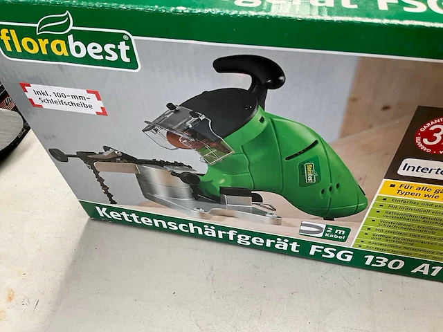 Florabest fsg 130 a1 kettingslijpmachine en divers - afbeelding 2 van  6