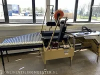 Floraco s0-7700 automatische klepsluit-tape-machine, semi-verticale opstelling, floraco s0-7700 automatische klepsluit-tape-machine, semi-verticale opstelling, - afbeelding 1 van  27