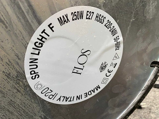 Flos spun - design vloerlamp - dimbaar - afbeelding 2 van  10