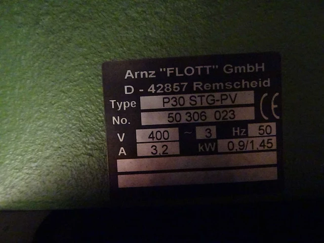 Flott - p30 stg-pv - universele boormachine - afbeelding 7 van  7