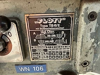 Flott tb6/ii kolomboormachine - afbeelding 7 van  7