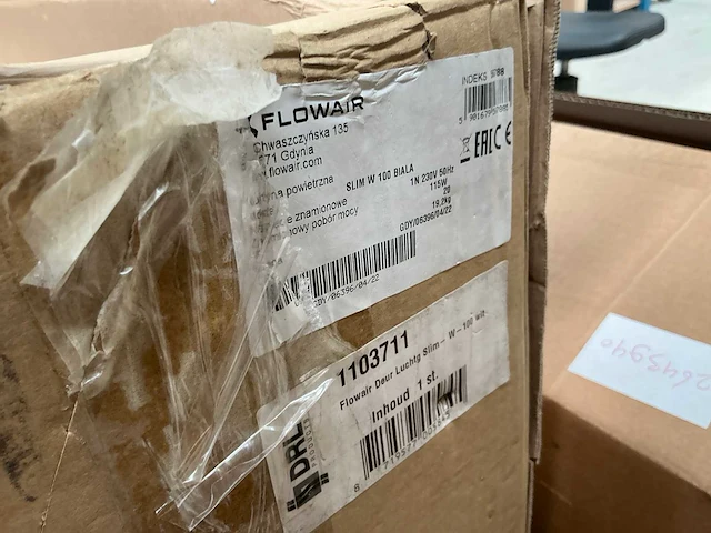 Flowair slim w-100 luchtgordijn met beugel en sensor - afbeelding 4 van  4