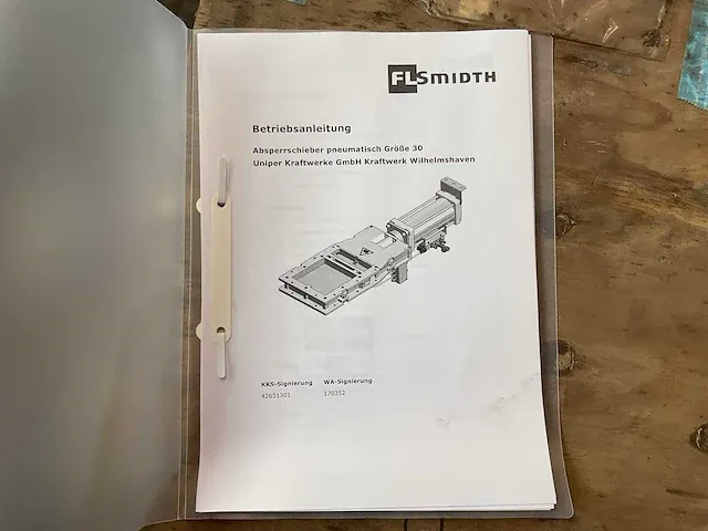 Flsmidth pneumatische industrie afsluiter - afbeelding 7 van  7
