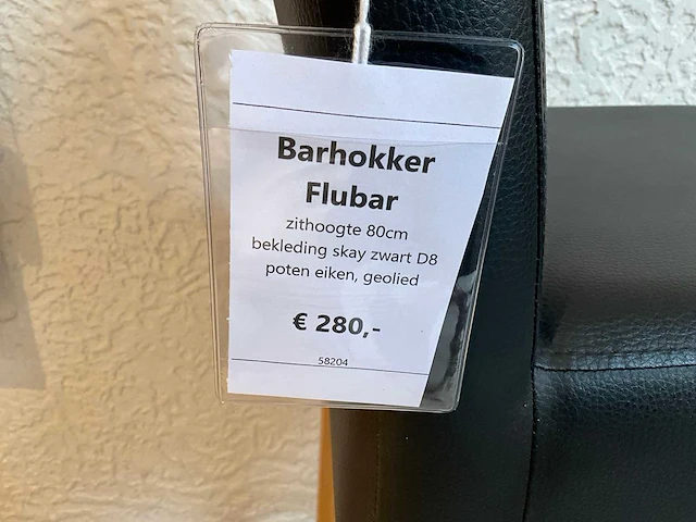 Flubar barkruk (4x) - afbeelding 4 van  4