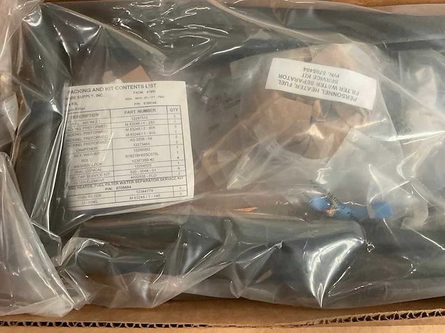 Fluid pressure parts kit - afbeelding 2 van  4