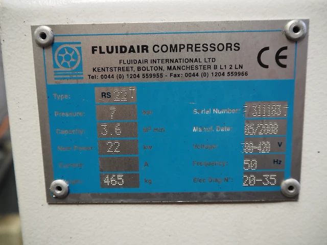 Fluidair compressors - afbeelding 4 van  12