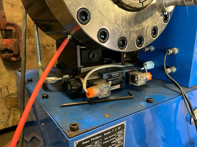 Fluidmex hydrauliek slangenpers - afbeelding 4 van  9