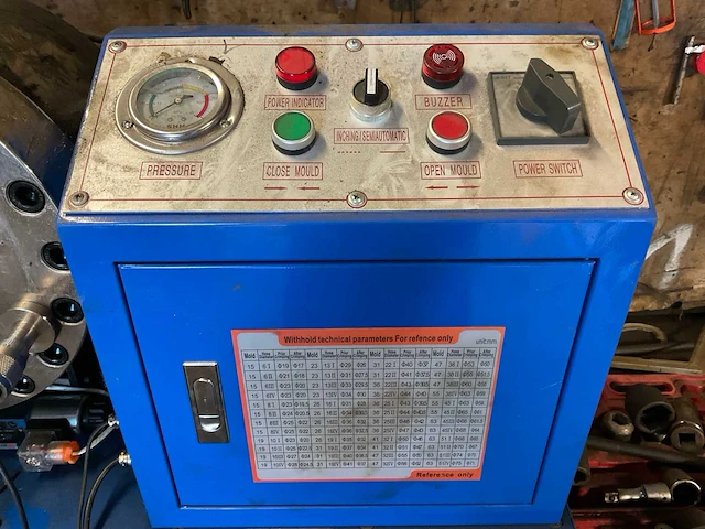 Fluidmex hydrauliek slangenpers - afbeelding 6 van  9