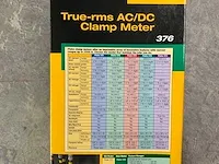 Fluke - 376 - true-rms ac/dc stroomtang (2x) - afbeelding 2 van  12