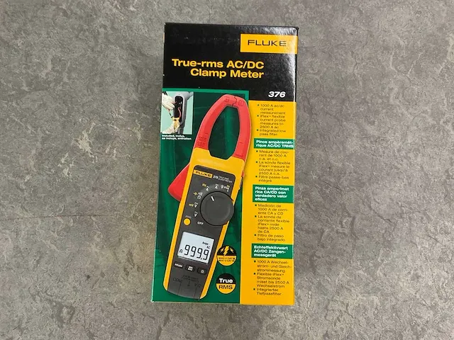 Fluke - 376 - true-rms ac/dc stroomtang (2x) - afbeelding 8 van  12