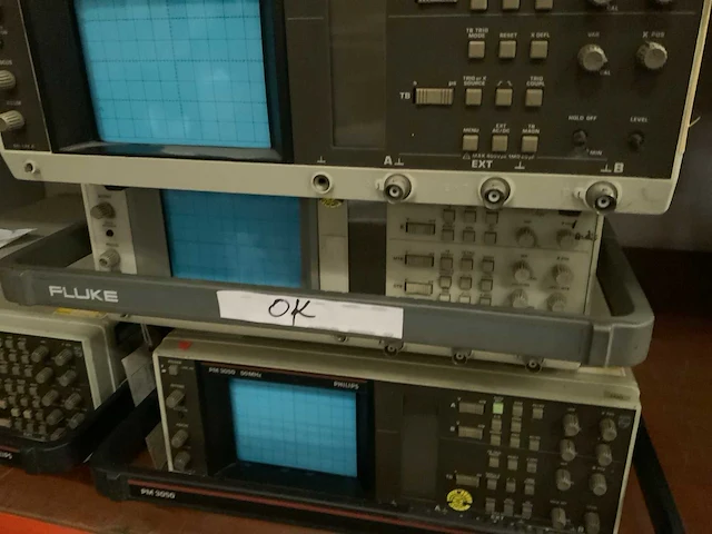 Fluke pm3055 oscilloscope (2x) - afbeelding 5 van  5