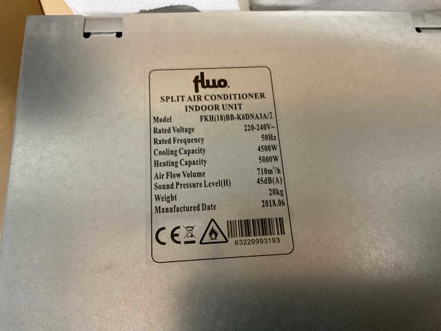 Fluo cassette binnendeel 4,5kw - afbeelding 10 van  12