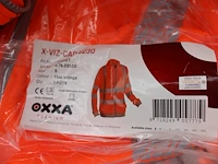 Fluoriserende polo's en hoodies oranje oxxa vx-viz 18 stuks. excl. draadmand - afbeelding 2 van  3