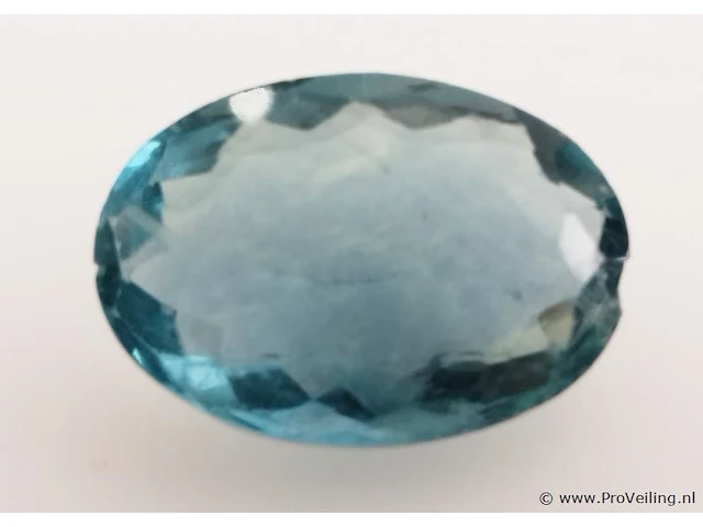 Fluorite 21.44ct algt certified - afbeelding 1 van  4