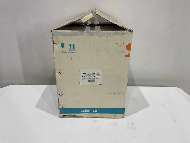 Flute - plastic champagne bekers 100 cc (200x) - afbeelding 7 van  7