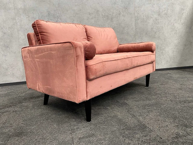 Fluwelen sofa roze - afbeelding 8 van  11