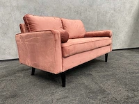 Fluwelen sofa roze - afbeelding 8 van  11