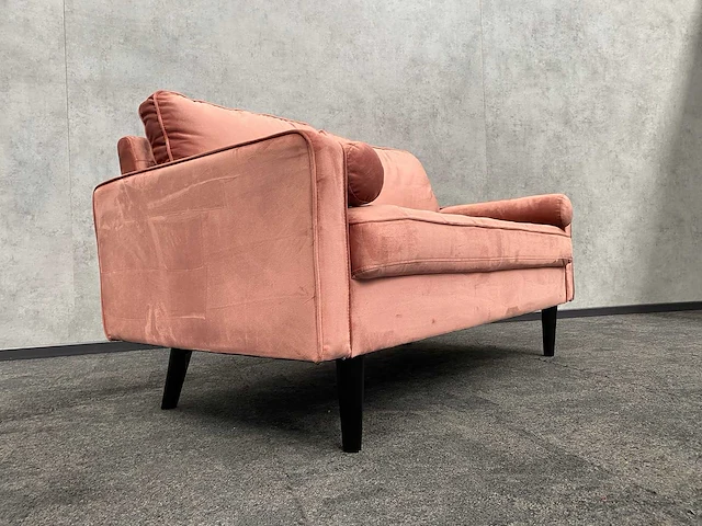 Fluwelen sofa roze - afbeelding 9 van  11